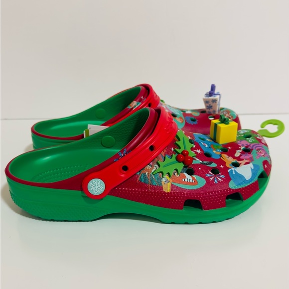 Disney Mickey Mouse and Friends Holiday Clogs for Adults by Crocs Size M8, W10 - Picture 8 of 8